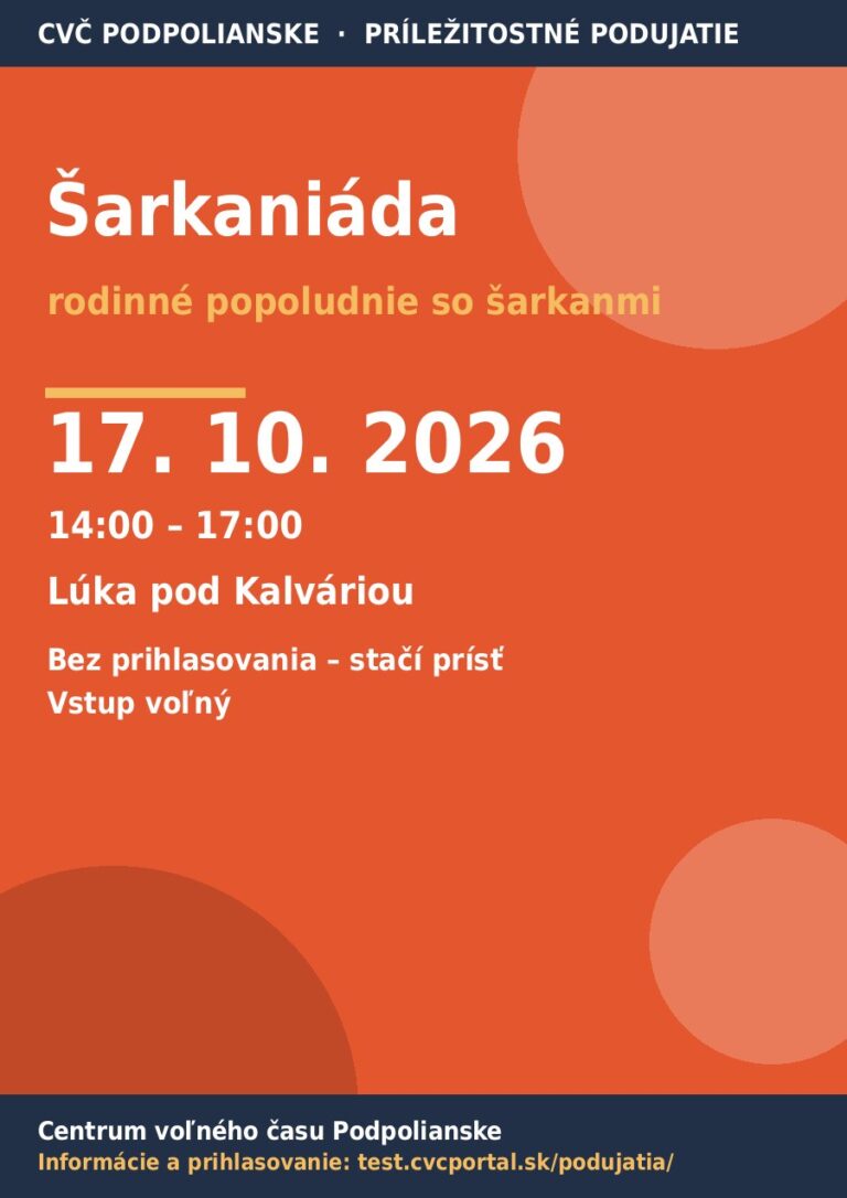 Plagát – Šarkaniáda